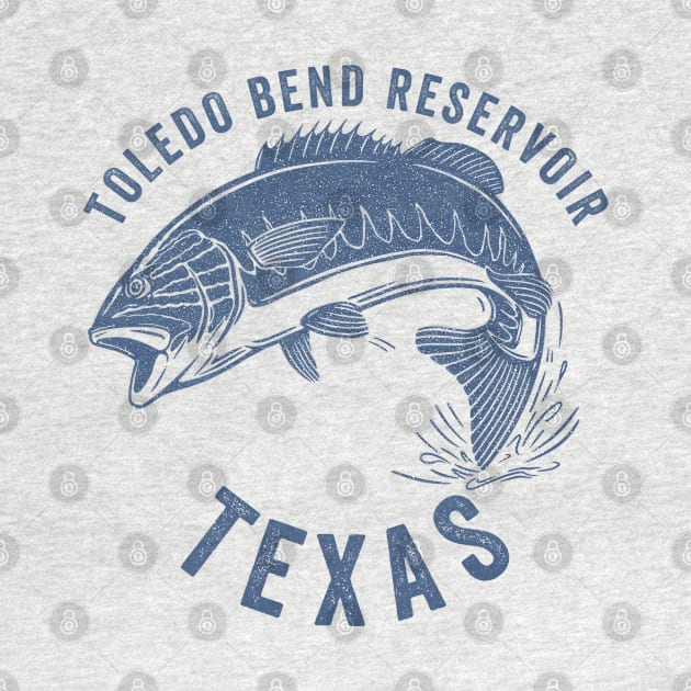 Toledo Bend Reservoir Texas by Eureka Shirts